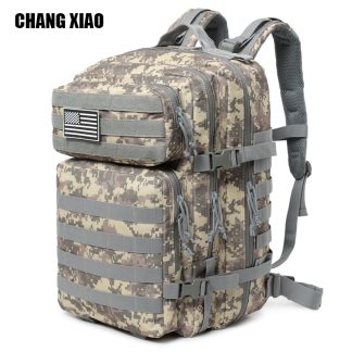 Multi-Cam Tactical Backpack — Desert Digital MOLLE Pack